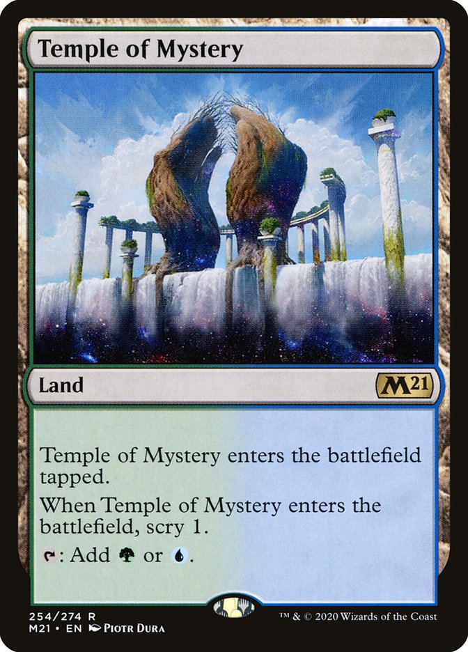 Temple of Mystery [Core Set 2021] | Gate City Games LLC