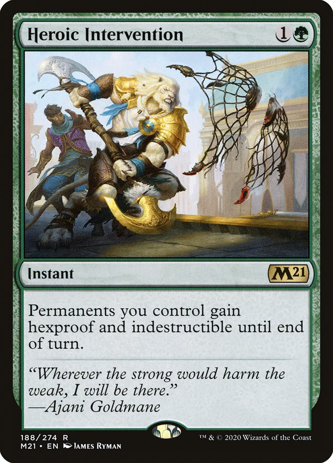 Heroic Intervention [Core Set 2021] | Gate City Games LLC