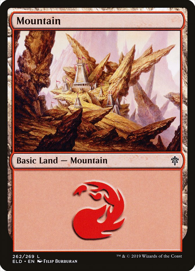 Mountain (262) [Throne of Eldraine] | Gate City Games LLC
