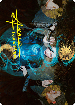 Witness the Future Art Card (Gold-Stamped Signature) [Innistrad: Crimson Vow Art Series] | Gate City Games LLC