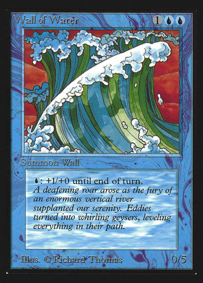 Wall of Water [Collectors' Edition] | Gate City Games LLC