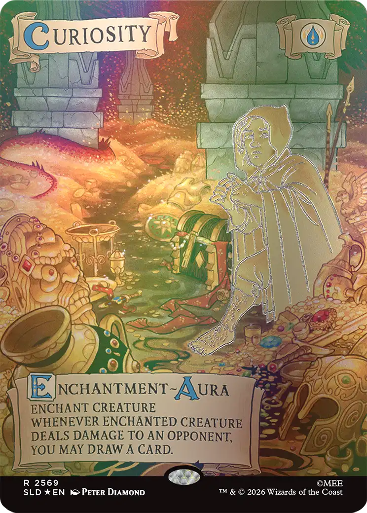 Curiosity (2569) (Out Of Sight Foil) [Secret Lair Drop Series] | Gate City Games LLC