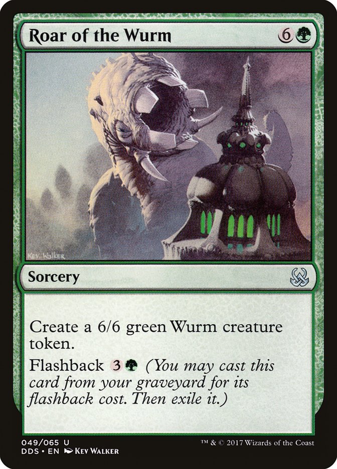 Roar of the Wurm [Duel Decks: Mind vs. Might] | Gate City Games LLC