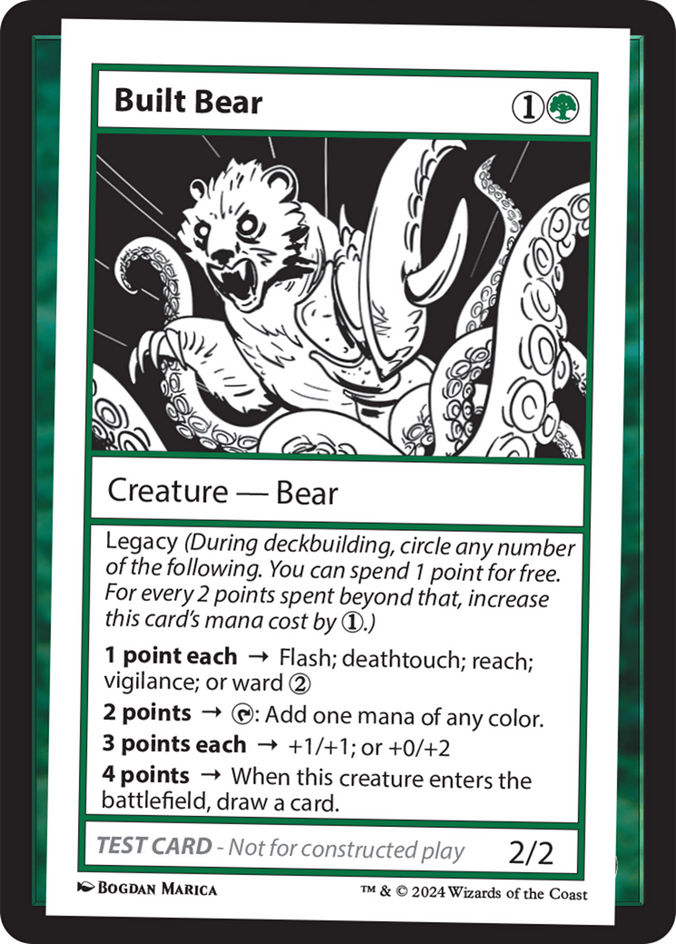 Built Bear [Mystery Booster 2 Playtest Cards] | Gate City Games LLC