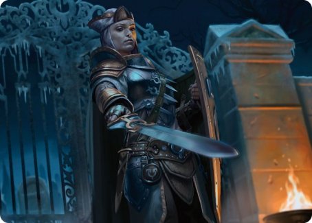 Cemetery Protector Art Card [Innistrad: Crimson Vow Art Series] | Gate City Games LLC