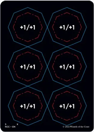 Punch Card Token (5/9) [Streets of New Capenna Commander Tokens] | Gate City Games LLC