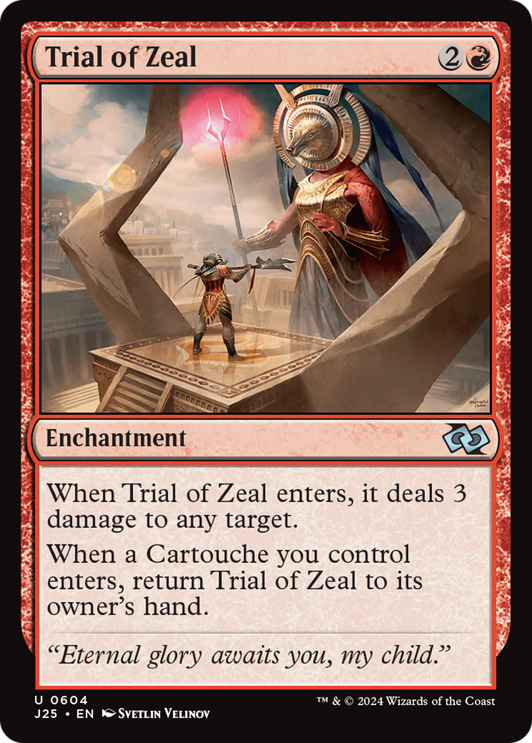 Trial of Zeal [Foundations Jumpstart] | Gate City Games LLC