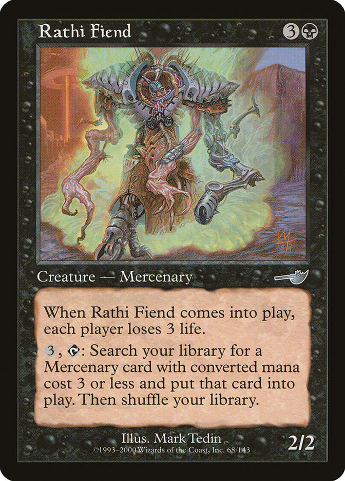 Rathi Fiend [Nemesis] | Gate City Games LLC