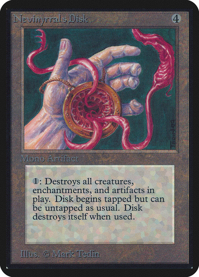 Nevinyrral's Disk [Alpha Edition] | Gate City Games LLC
