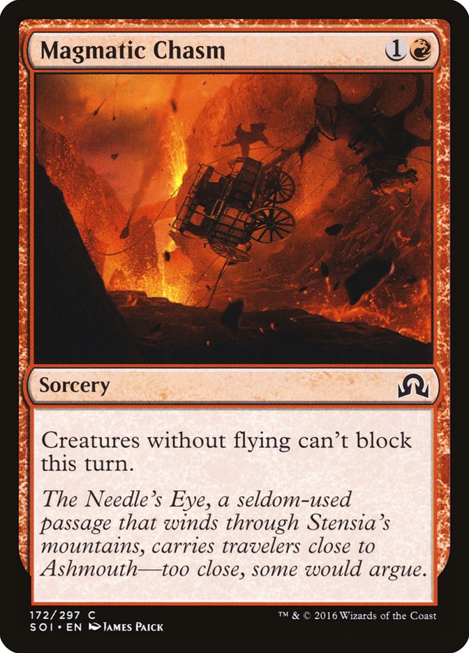 Magmatic Chasm [Shadows over Innistrad] | Gate City Games LLC