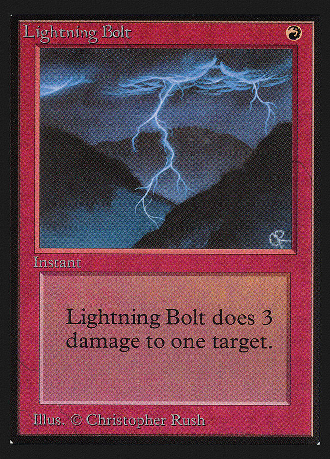 Lightning Bolt [Collectors' Edition] | Gate City Games LLC