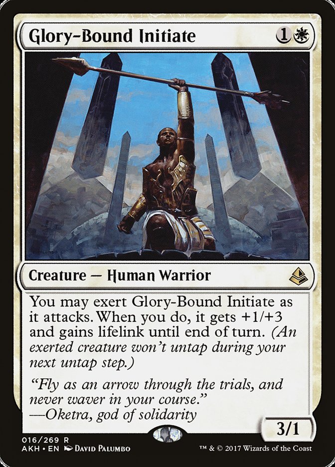 Glory-Bound Initiate [Amonkhet] | Gate City Games LLC