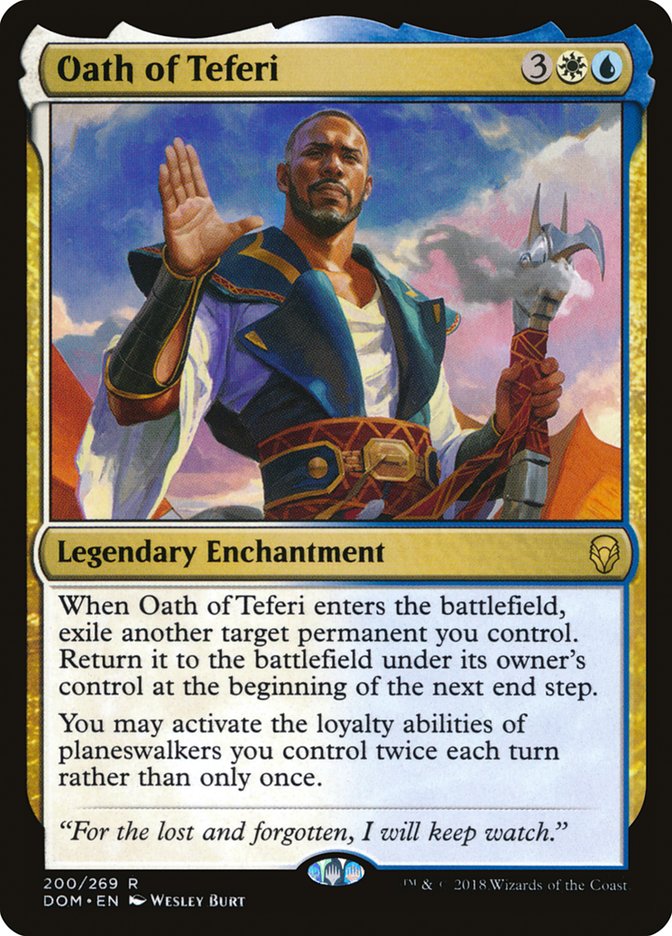 Oath of Teferi [Dominaria] | Gate City Games LLC