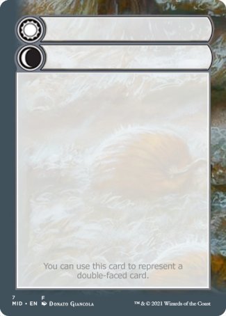 Helper Card (7/9) [Innistrad: Midnight Hunt Tokens] | Gate City Games LLC