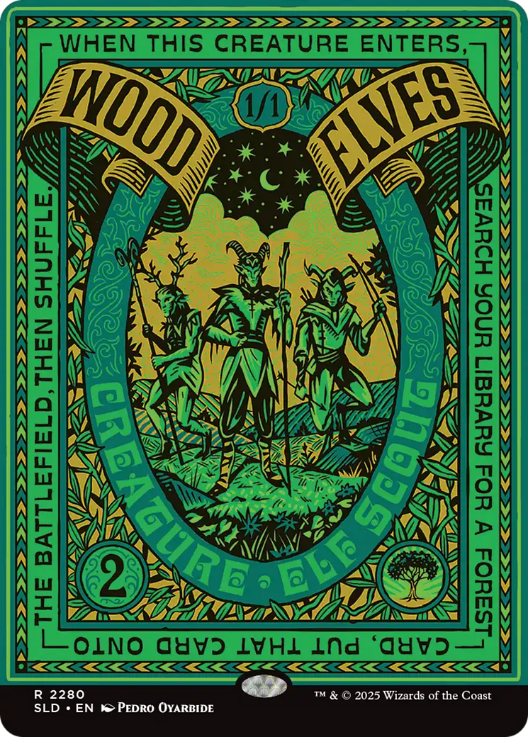 Wood Elves (2280) [Secret Lair Drop Series] | Gate City Games LLC