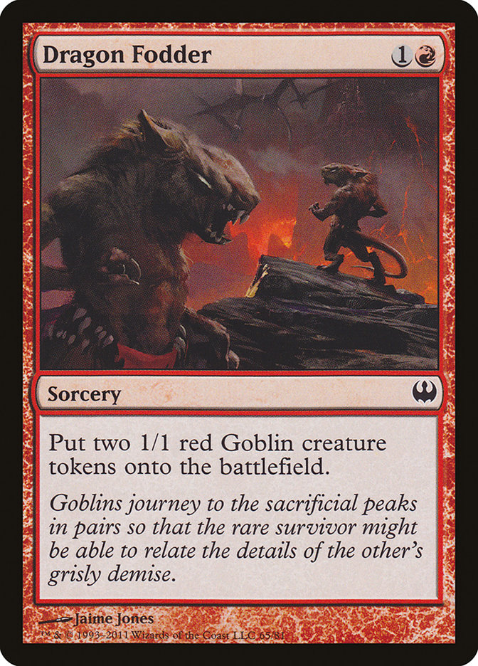 Dragon Fodder [Duel Decks: Knights vs. Dragons] | Gate City Games LLC