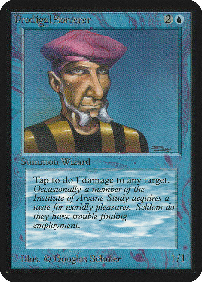 Prodigal Sorcerer [Alpha Edition] | Gate City Games LLC