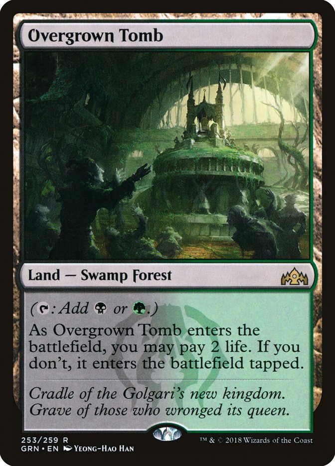 Overgrown Tomb [Guilds of Ravnica] | Gate City Games LLC