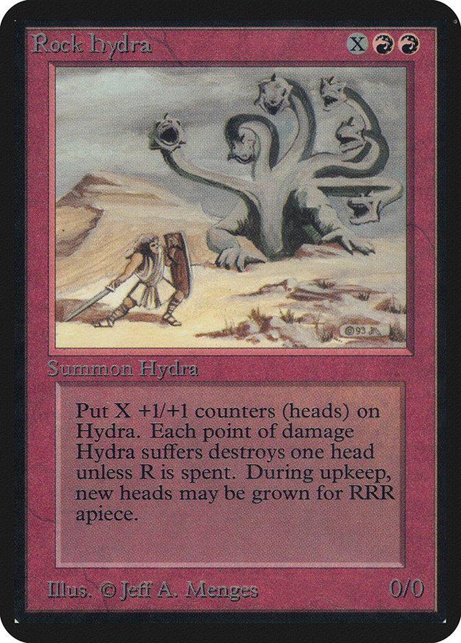 Rock Hydra [Alpha Edition] | Gate City Games LLC