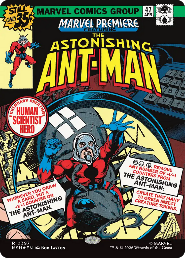 The Astonishing Ant-Man (Borderless) [Marvel Super Heroes] | Gate City Games LLC