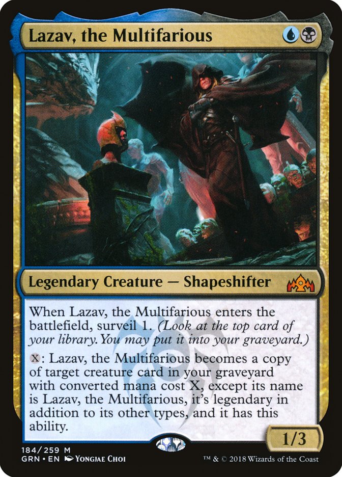 Lazav, the Multifarious [Guilds of Ravnica] | Gate City Games LLC