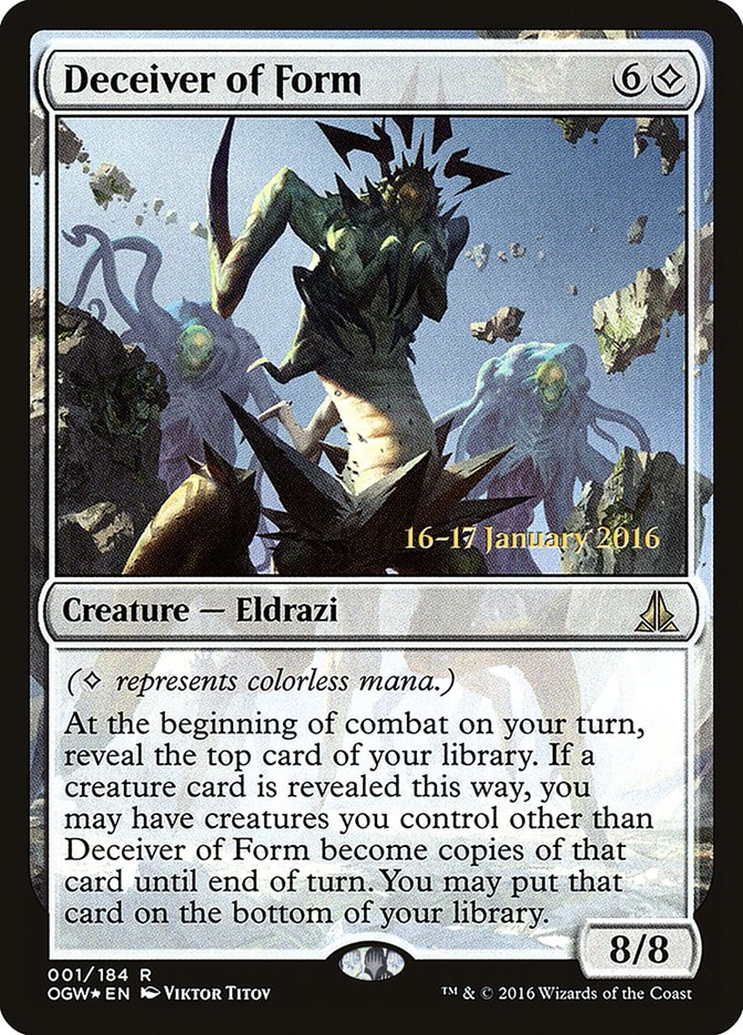 Deceiver of Form [Oath of the Gatewatch Prerelease Promos] | Gate City Games LLC