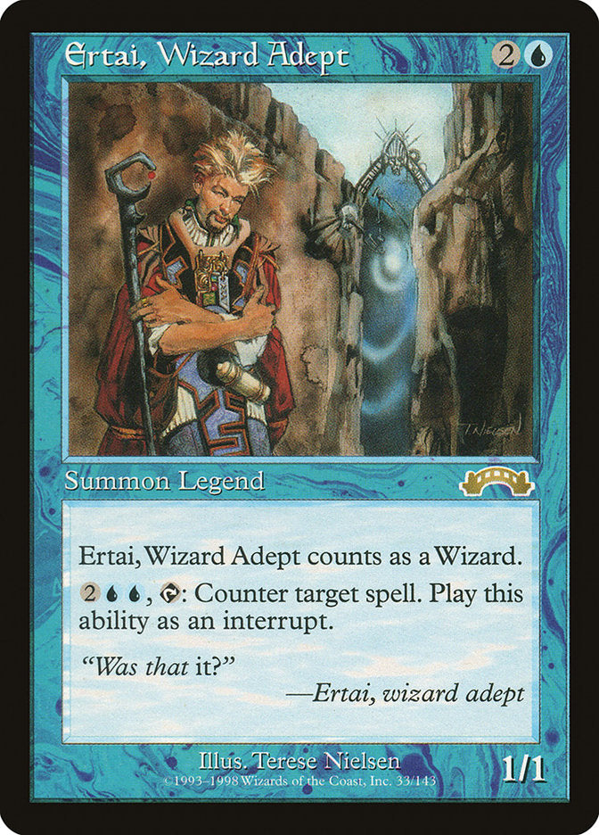 Ertai, Wizard Adept [Exodus] | Gate City Games LLC