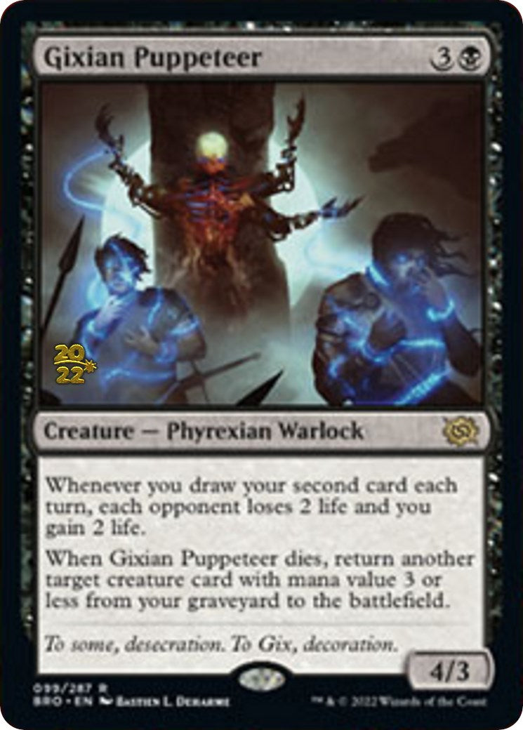 Gixian Puppeteer [The Brothers' War Prerelease Promos] | Gate City Games LLC