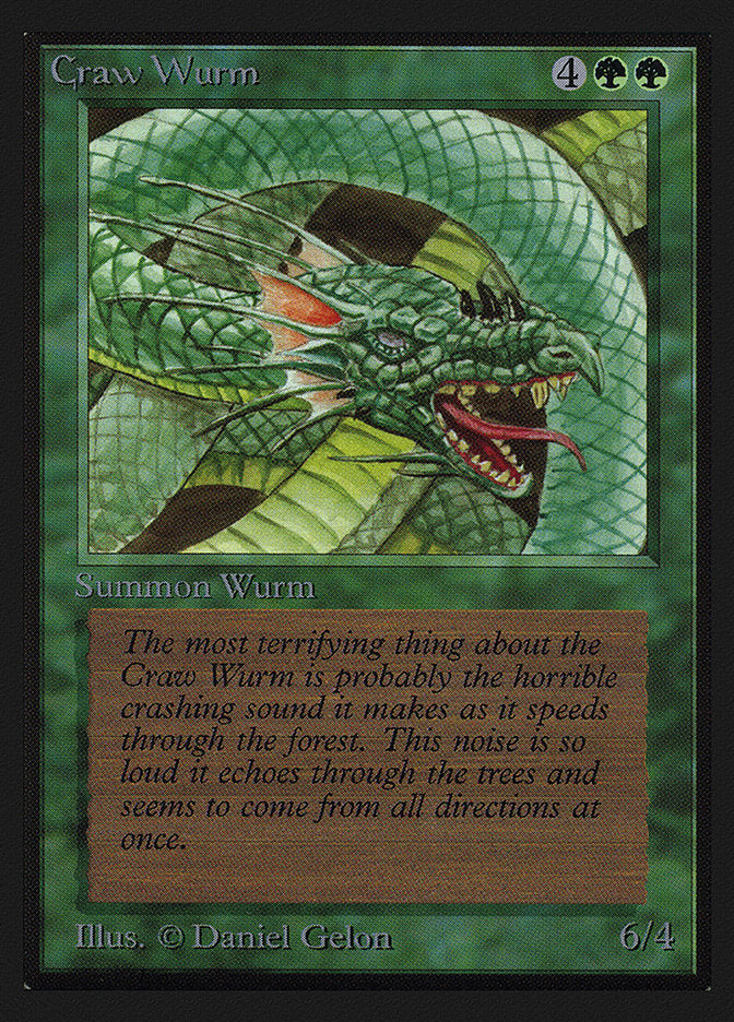 Craw Wurm [International Collectors' Edition] | Gate City Games LLC