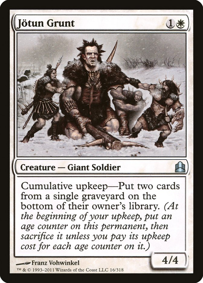 Jotun Grunt [Commander 2011] | Gate City Games LLC