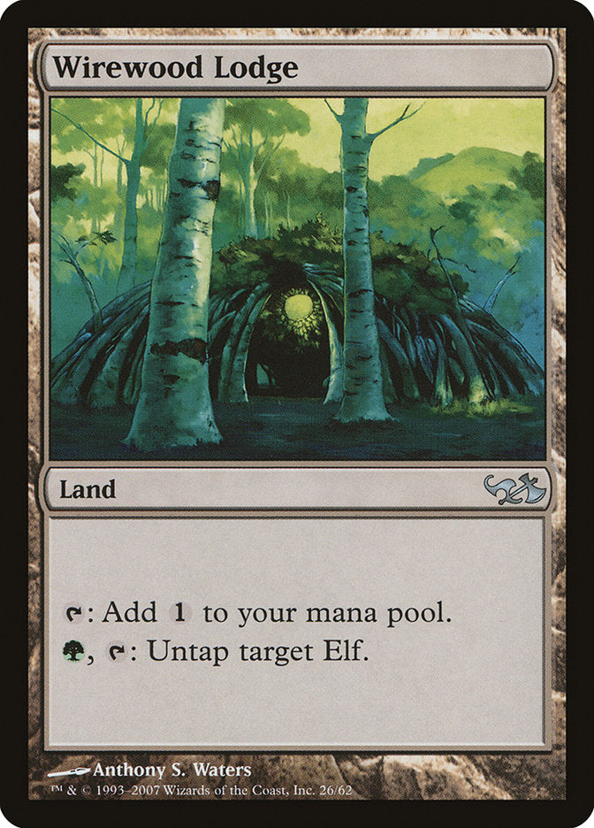 Wirewood Lodge [Duel Decks: Elves vs. Goblins] | Gate City Games LLC