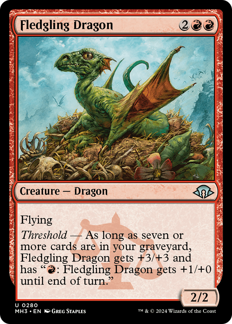 Fledgling Dragon [Modern Horizons 3] | Gate City Games LLC