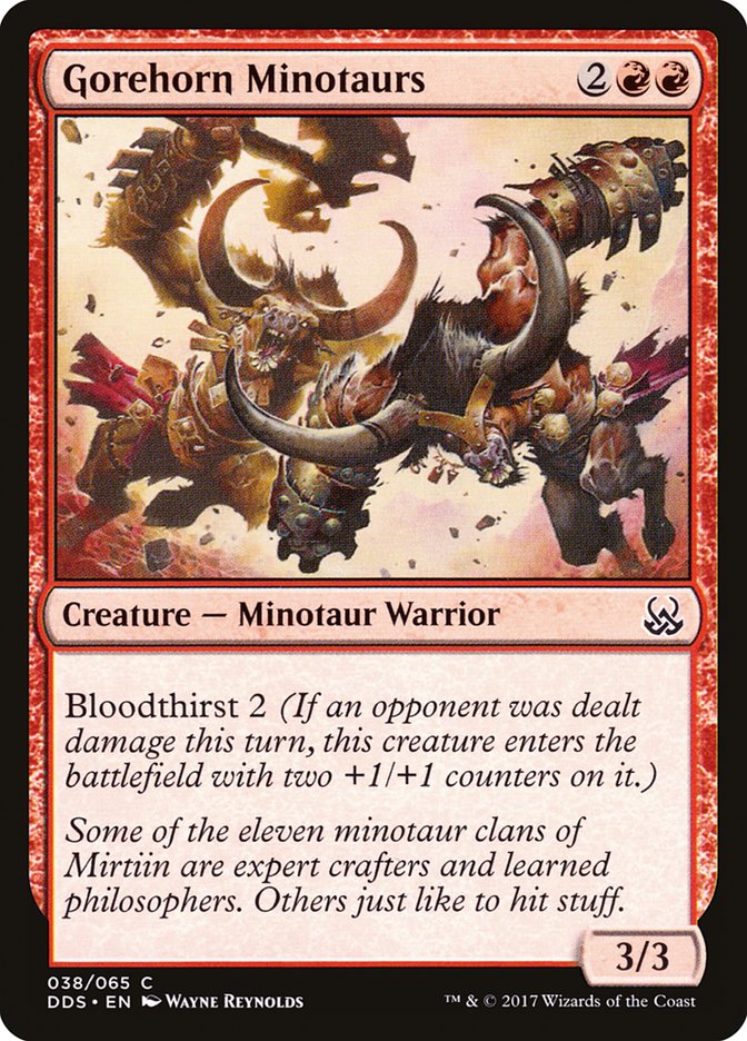 Gorehorn Minotaurs [Duel Decks: Mind vs. Might] | Gate City Games LLC