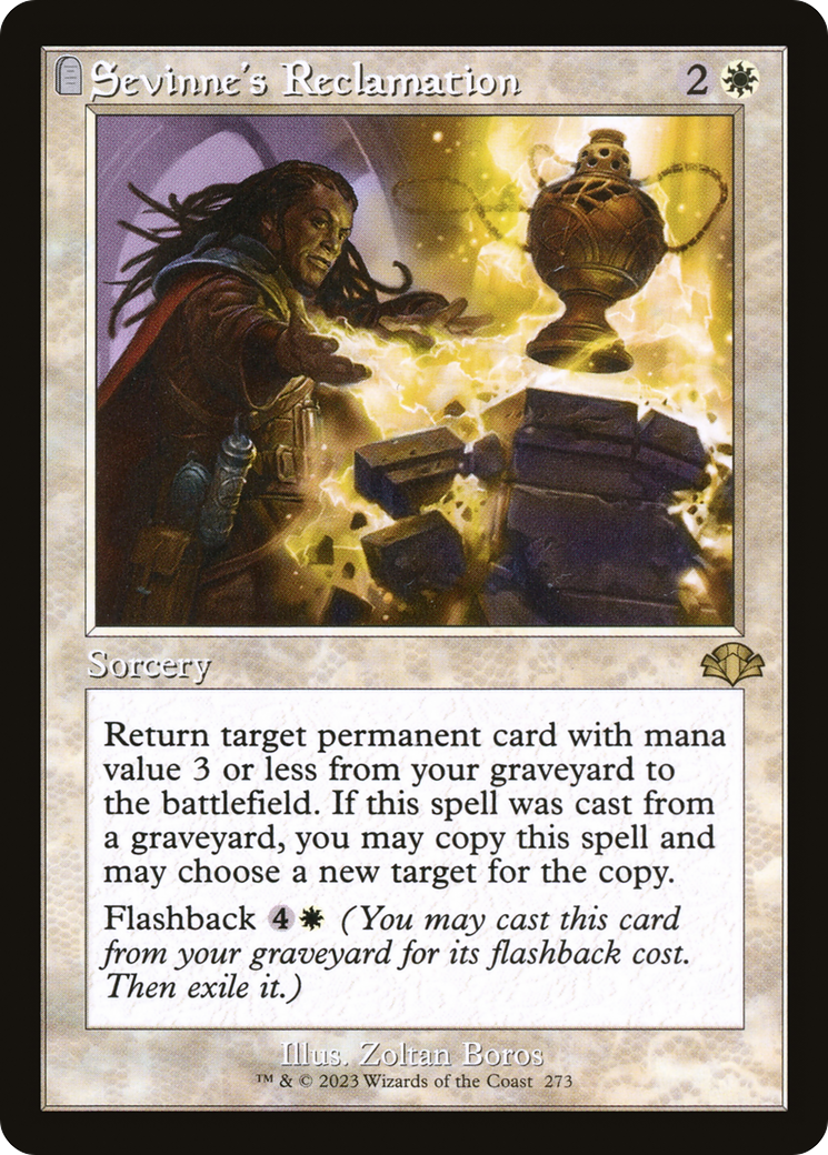 Sevinne's Reclamation (Retro) [Dominaria Remastered] | Gate City Games LLC