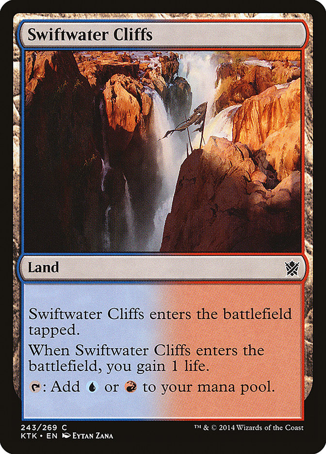 Swiftwater Cliffs [Khans of Tarkir] | Gate City Games LLC