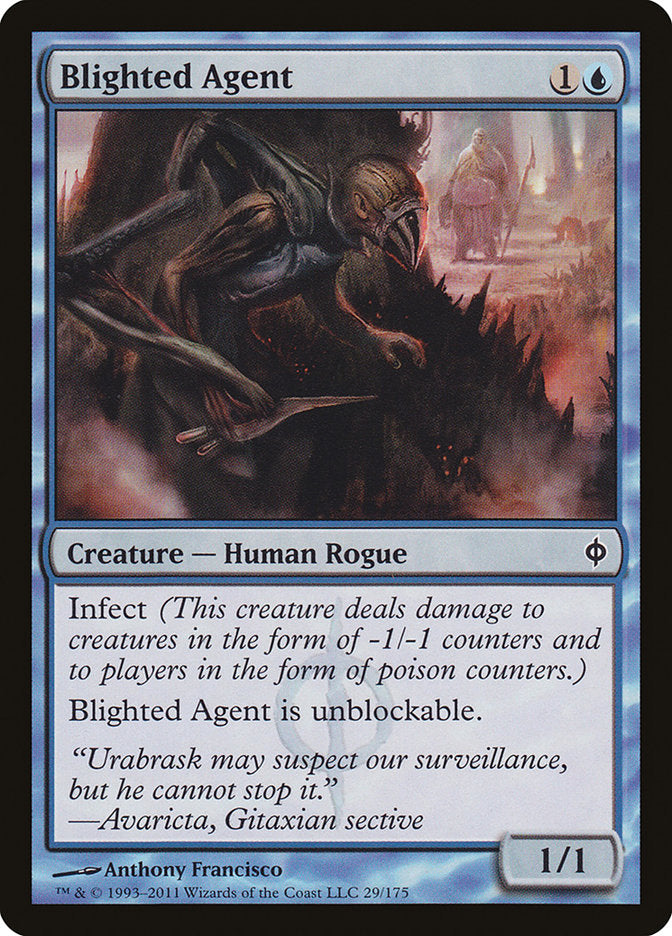 Blighted Agent [New Phyrexia] | Gate City Games LLC