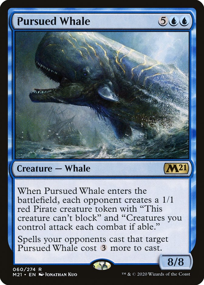 Pursued Whale [Core Set 2021] | Gate City Games LLC