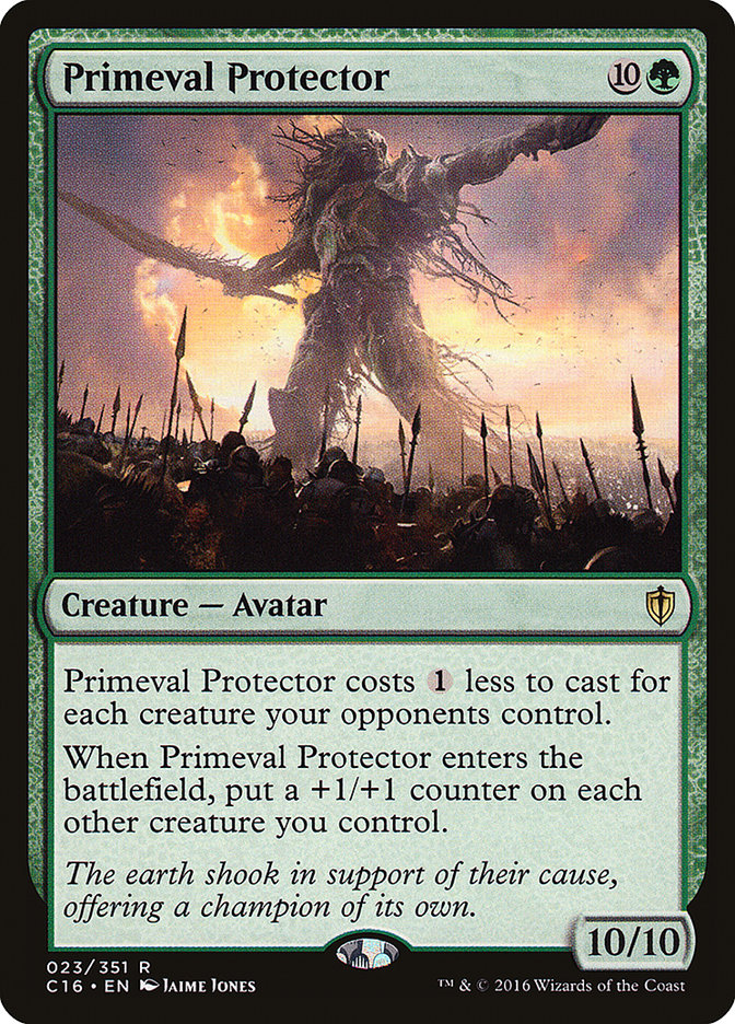 Primeval Protector [Commander 2016] | Gate City Games LLC