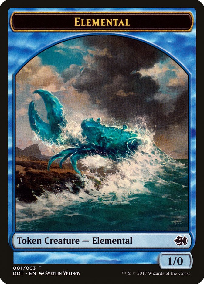 Elemental Token [Duel Decks: Merfolk vs. Goblins Tokens] | Gate City Games LLC