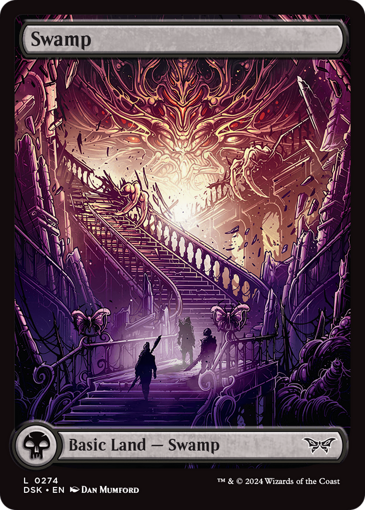 Swamp (274) - Full Art [Duskmourn: House of Horror] | Gate City Games LLC