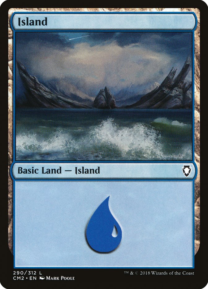Island (290) [Commander Anthology Volume II] | Gate City Games LLC