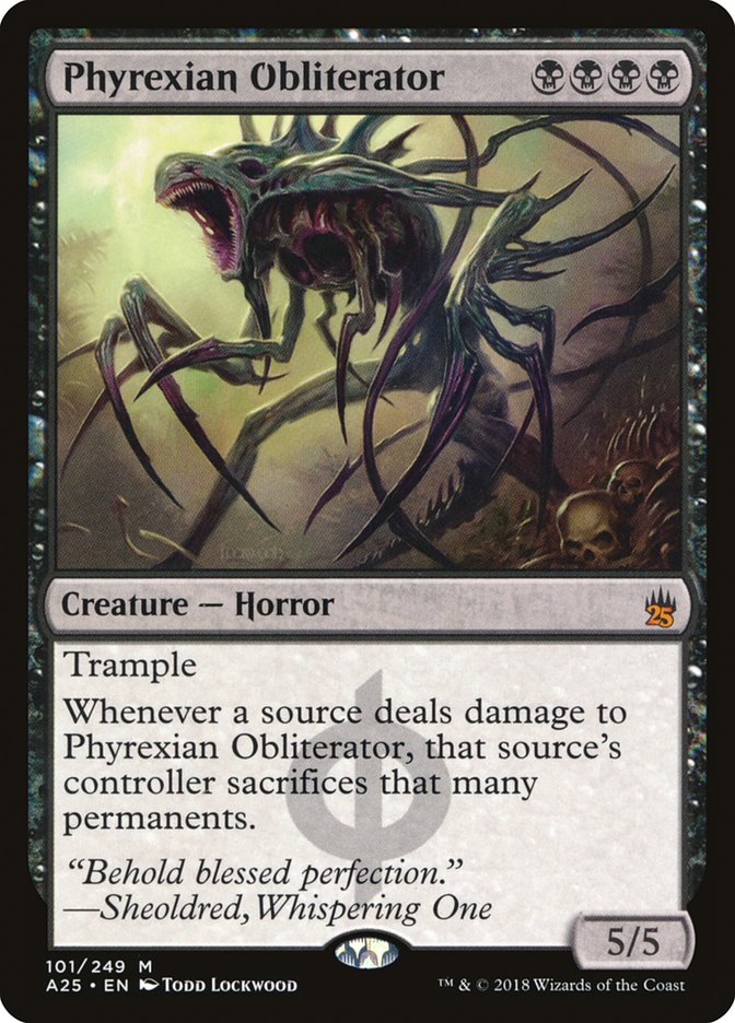 Phyrexian Obliterator [Masters 25] | Gate City Games LLC