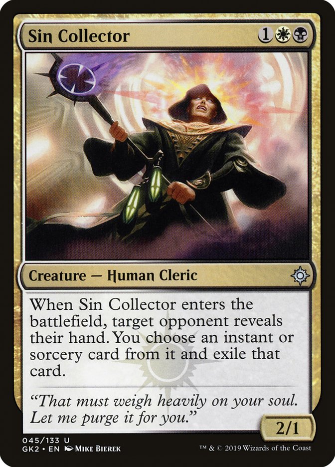 Sin Collector [Ravnica Allegiance Guild Kit] | Gate City Games LLC