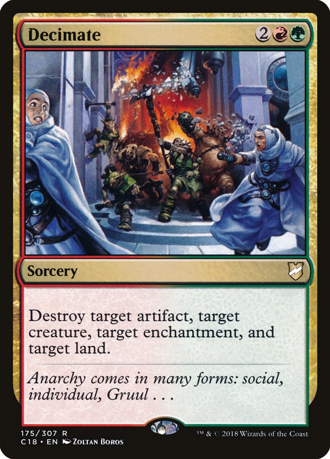 Decimate [Commander 2018] | Gate City Games LLC
