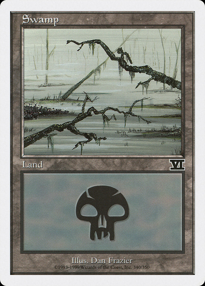 Swamp (340) [Classic Sixth Edition] | Gate City Games LLC