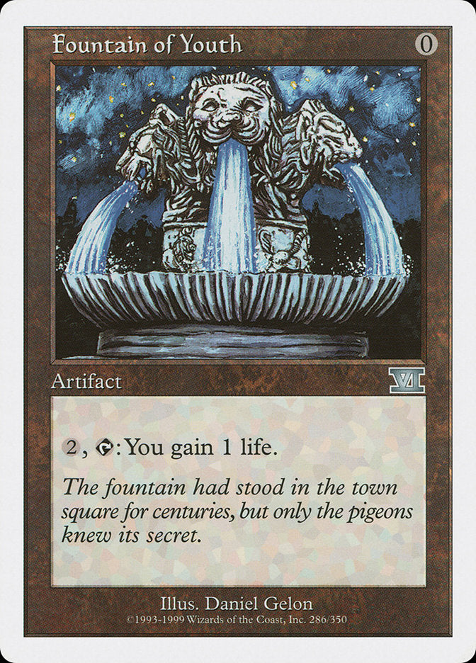 Fountain of Youth [Classic Sixth Edition] | Gate City Games LLC