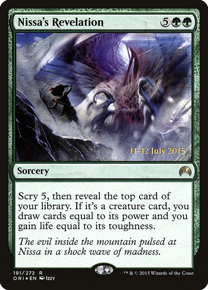Nissa's Revelation [Magic Origins Prerelease Promos] | Gate City Games LLC