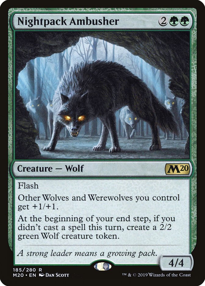 Nightpack Ambusher [Core Set 2020] | Gate City Games LLC