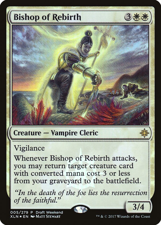 Bishop of Rebirth (Draft Weekend) [Ixalan Promos] | Gate City Games LLC