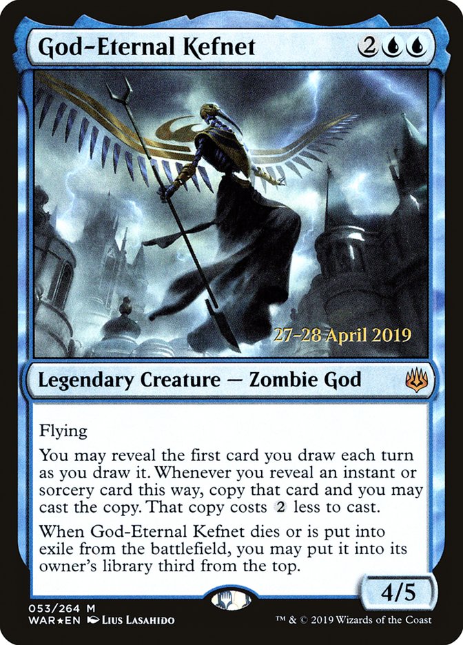 God-Eternal Kefnet [War of the Spark Prerelease Promos] | Gate City Games LLC
